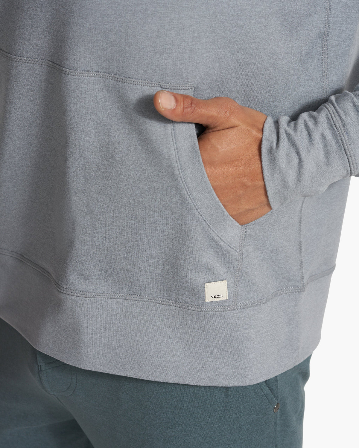 Ponto Performance Half Zip Hoodie Steel Heather | Vuori for sale - US 2662