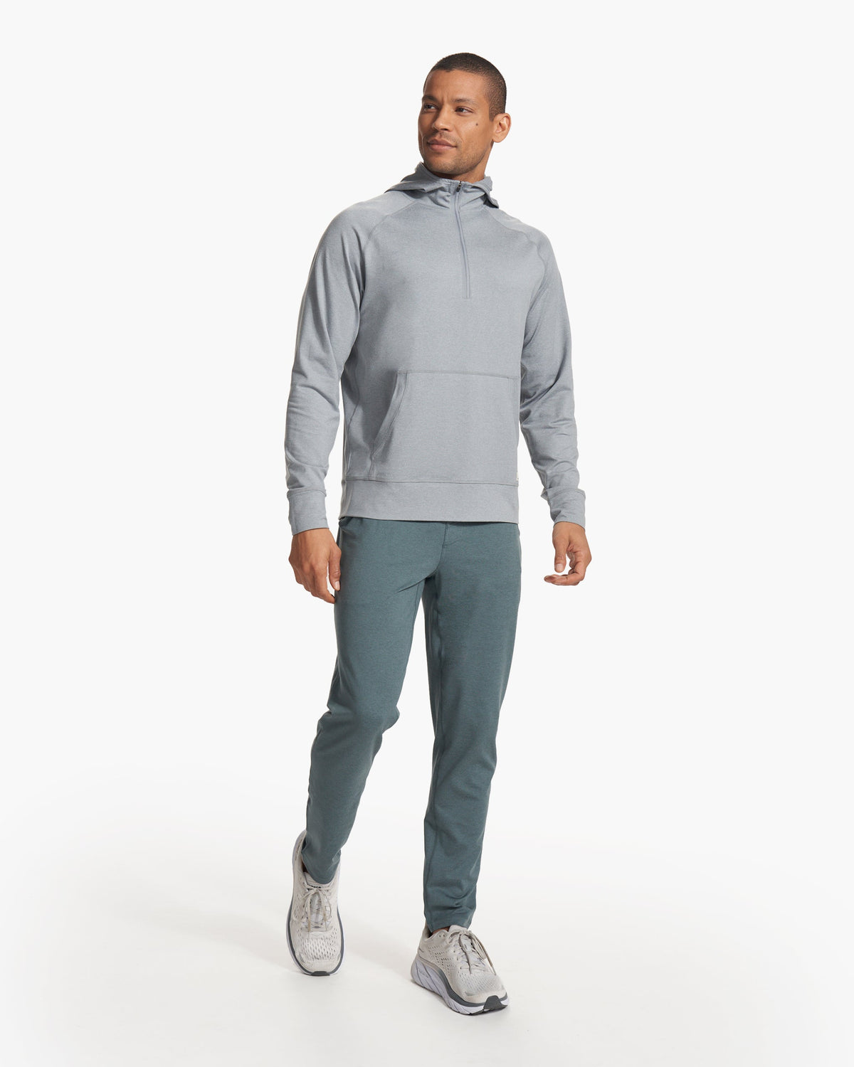 Ponto Performance Half Zip Hoodie Steel Heather | Vuori for sale - US 2662