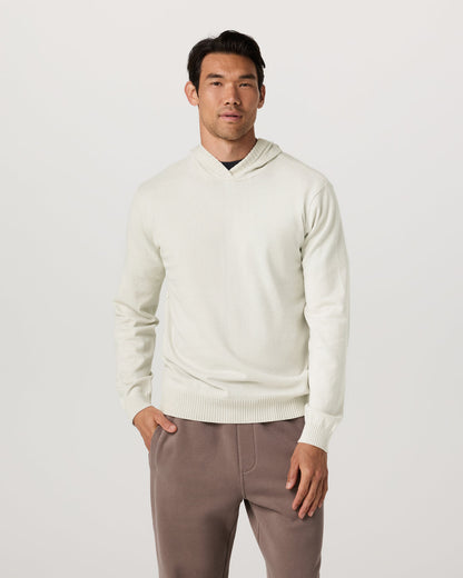 Fluent Sweater Hoodie Men's Winter Grey Cashmere Hoodie | Vuori online - US 6771