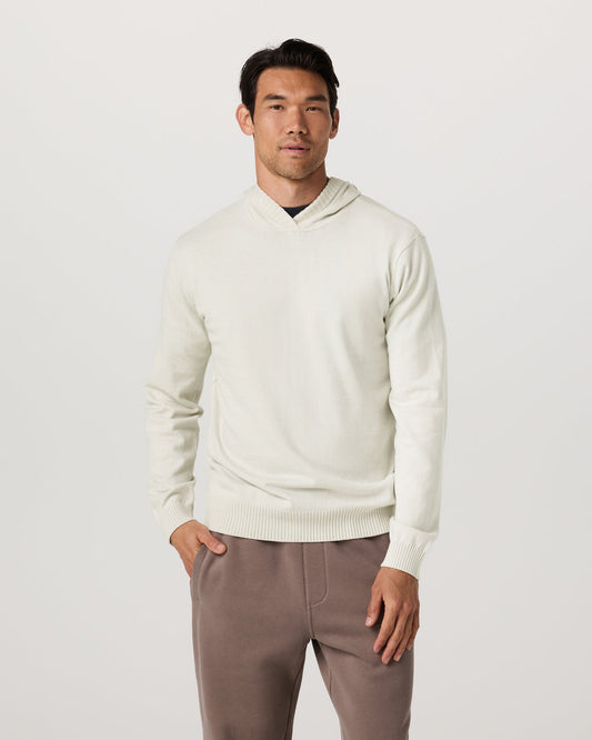 Fluent Sweater Hoodie Men's Winter Grey Cashmere Hoodie | Vuori online - US 6771
