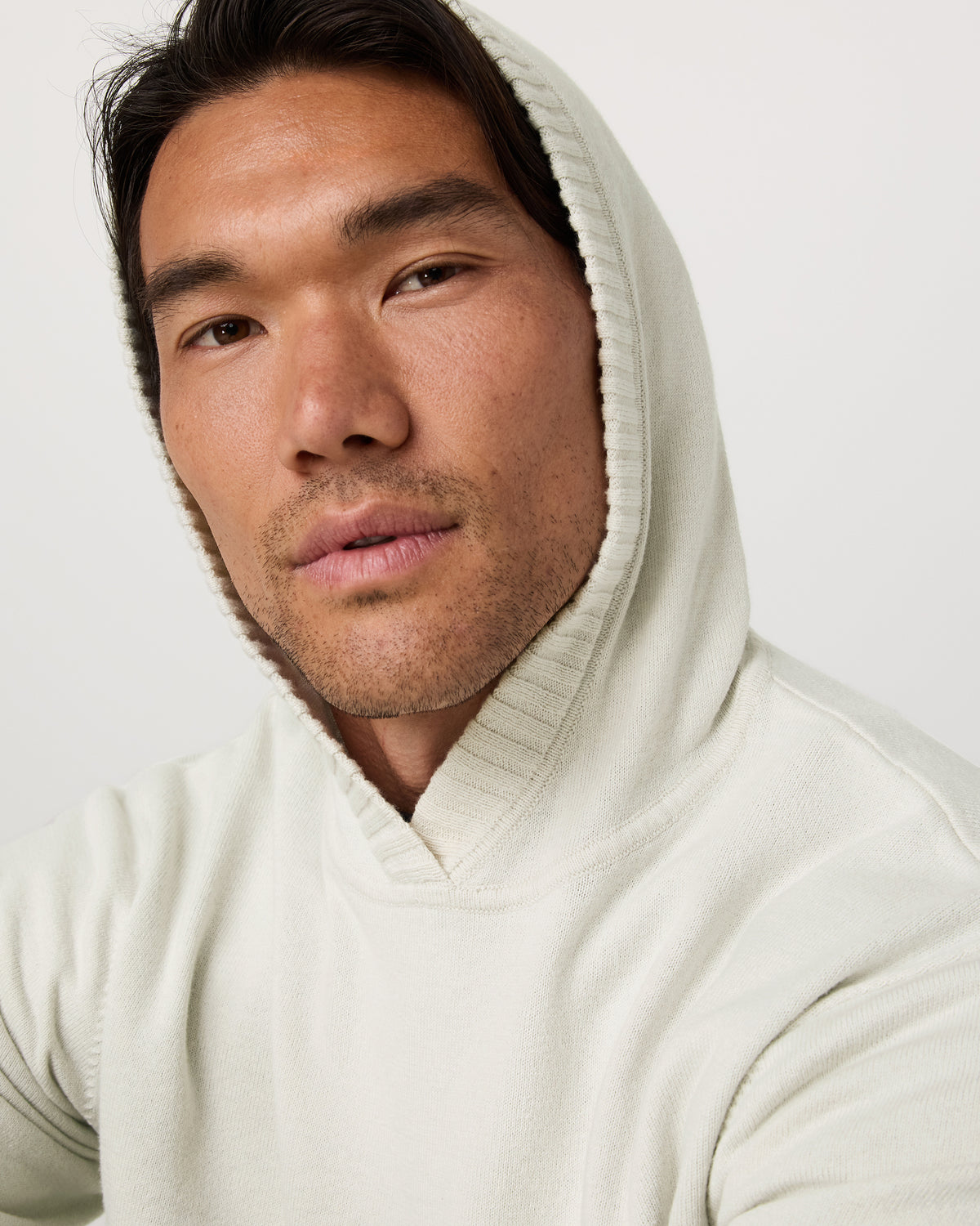 Fluent Sweater Hoodie Men's Winter Grey Cashmere Hoodie | Vuori online - US 6771