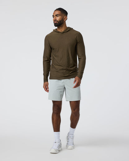 Strato Tech Hoodie Men's Moss Green Workout Hoodie | Vuori discount - US 2965