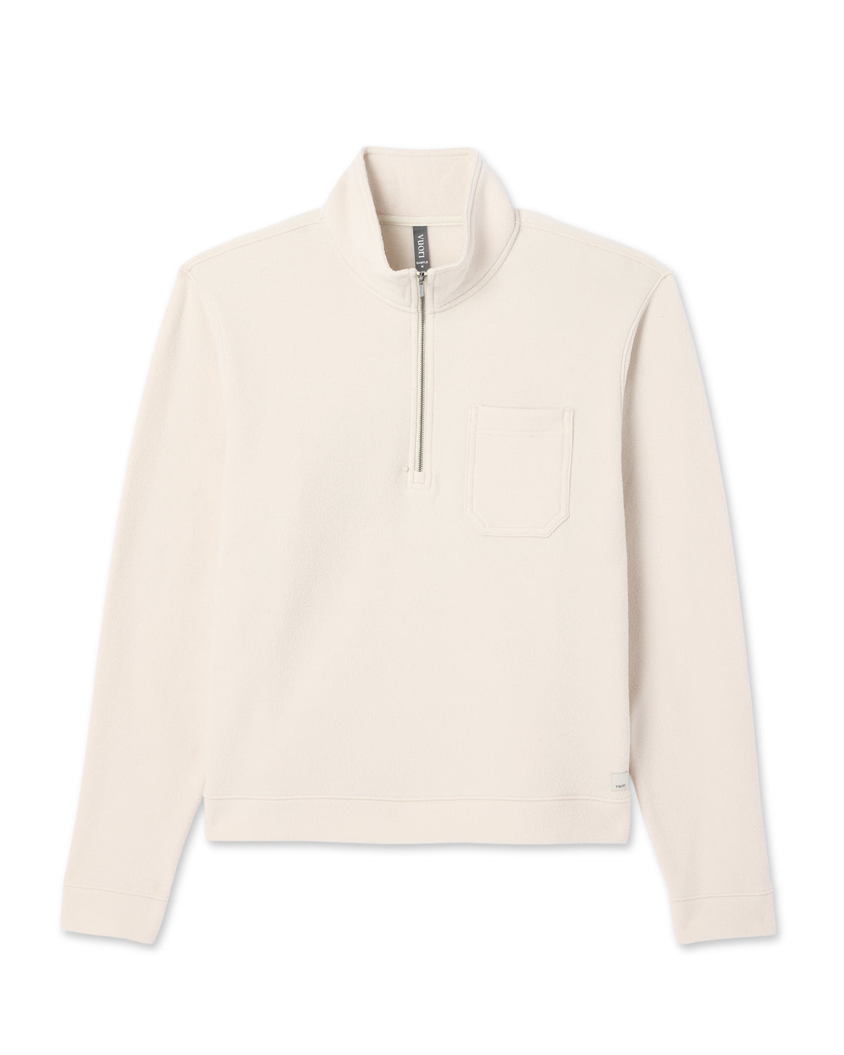 Beach Fleece 1/2 Zip - Relaxed Bone Heather Pullover | Vuori outlet - US 3727