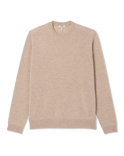 Berik Cashmere Sweater Men's Oatmeal Heather Sweater | Vuori sale - US 3295
