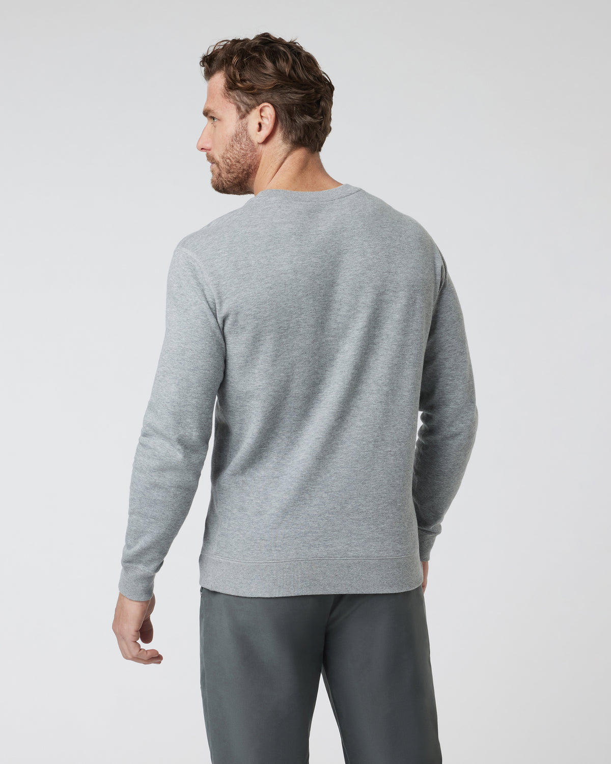 Jeffreys Pullover Heather Grey Pullover Clothing | Vuori for sale - US 4020