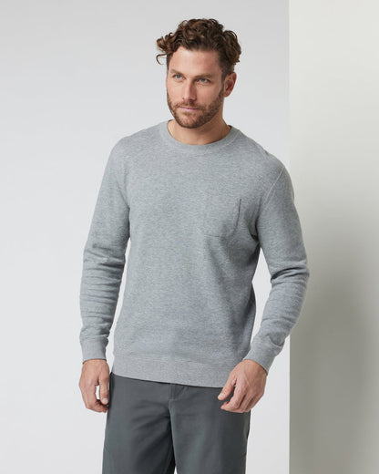 Jeffreys Pullover Heather Grey Pullover Clothing | Vuori for sale - US 4020