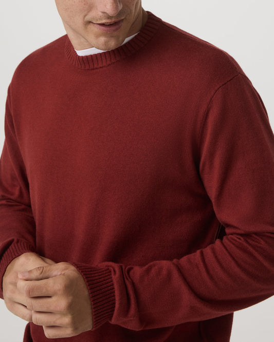 Fluent Sweater Men's Spiced Apple Cashmere Sweater | Vuori discount - US 1480