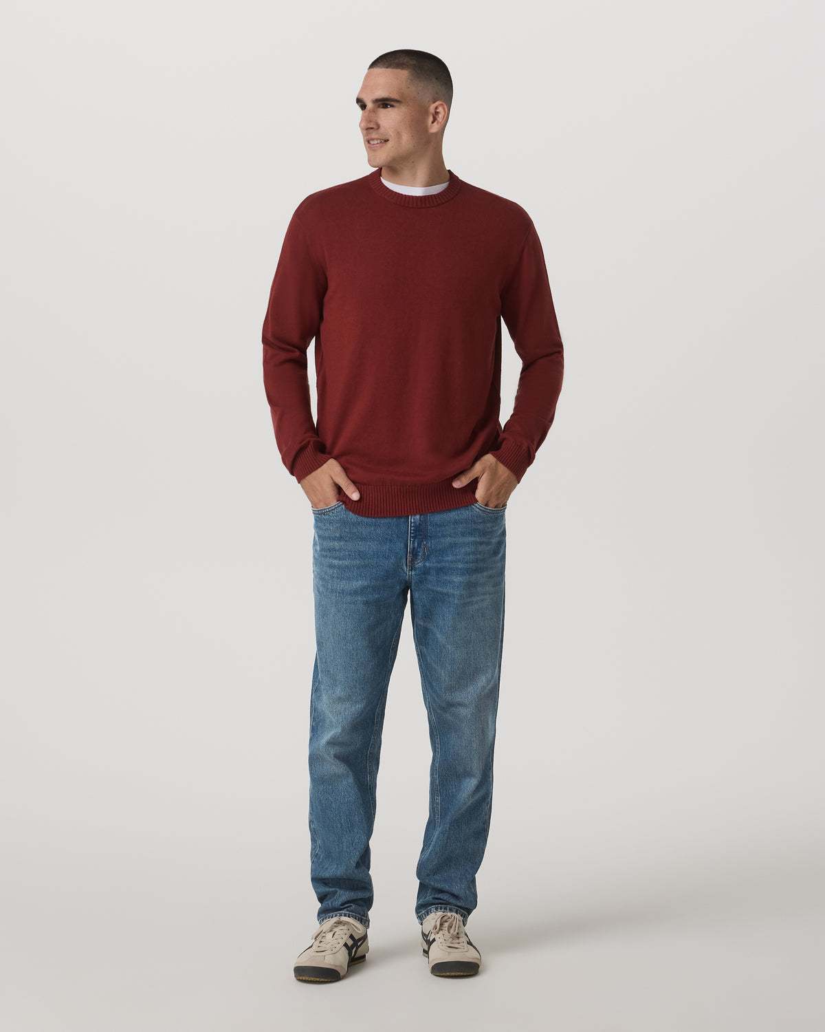 Fluent Sweater Men's Spiced Apple Cashmere Sweater | Vuori discount - US 1480