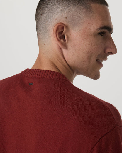 Fluent Sweater Men's Spiced Apple Cashmere Sweater | Vuori discount - US 1480
