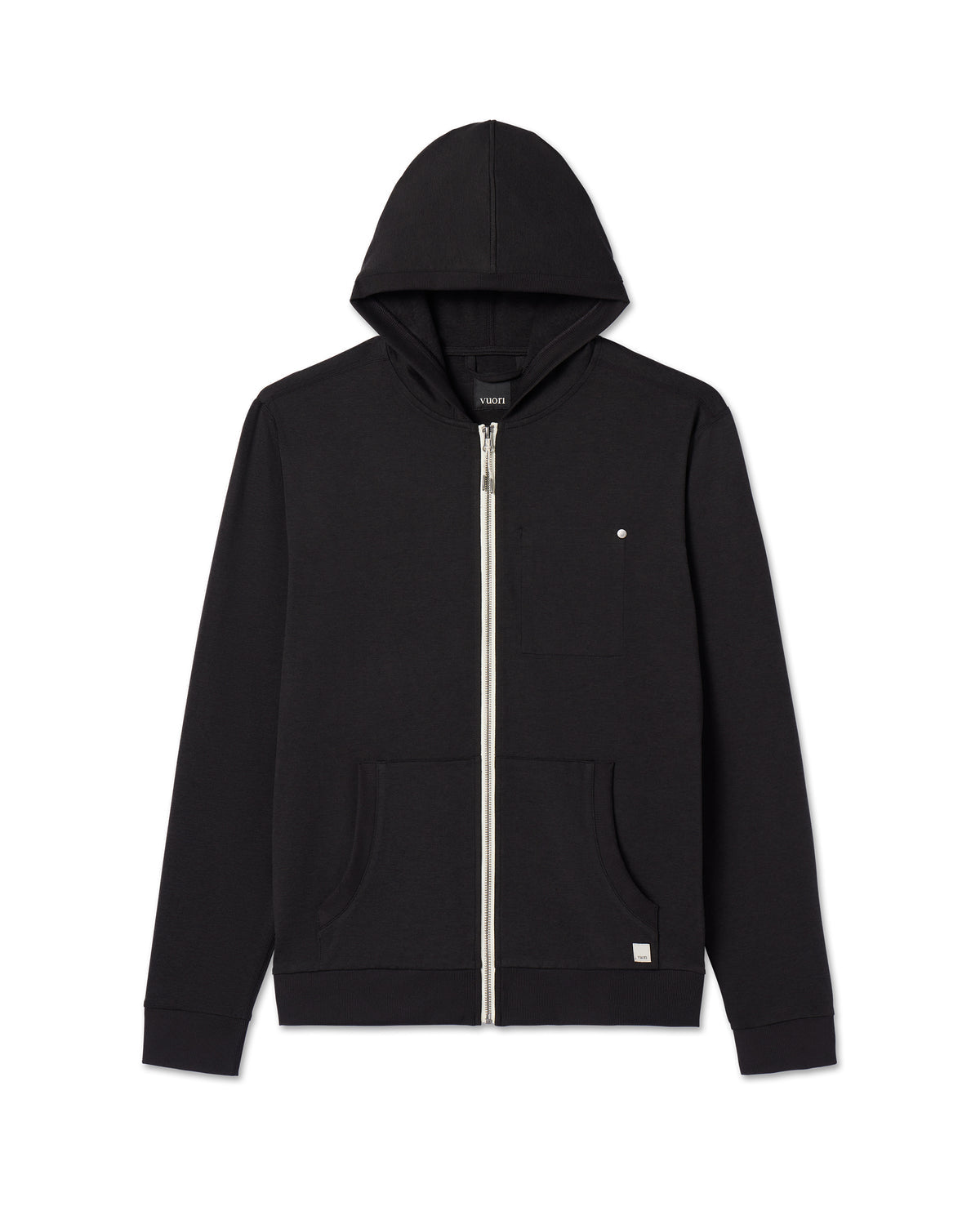 Coronado Hoodie Men's Black Zip Up Hoodie | Vuori outlet - US 2576