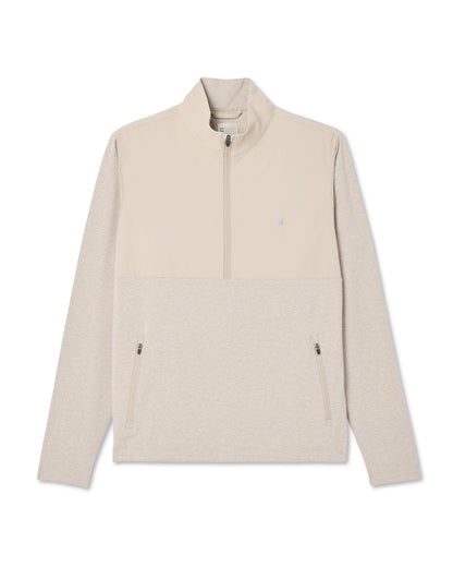 Sunday Element 1/2 Zip Men's Toast Heather Pullover | Vuori shop - US 8898