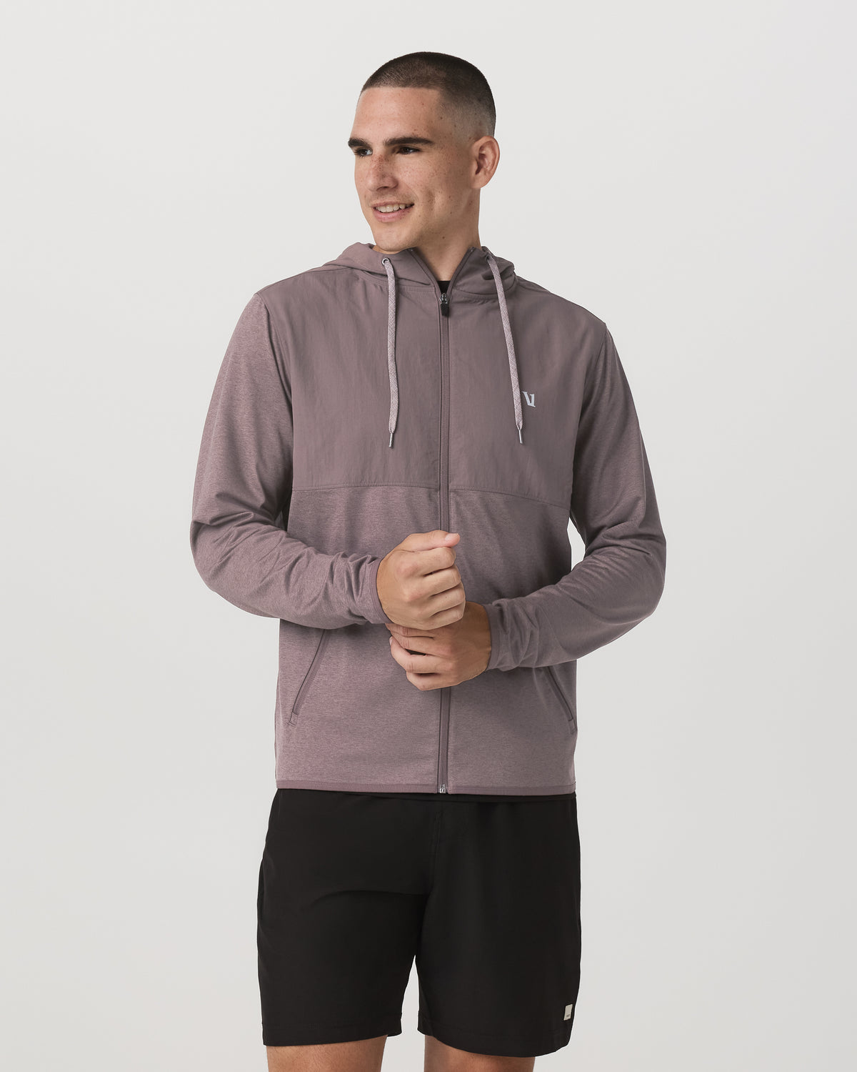 Sunday Element Jacket Men's Huckleberry Heather Jacket | Vuori onsale - US 5619