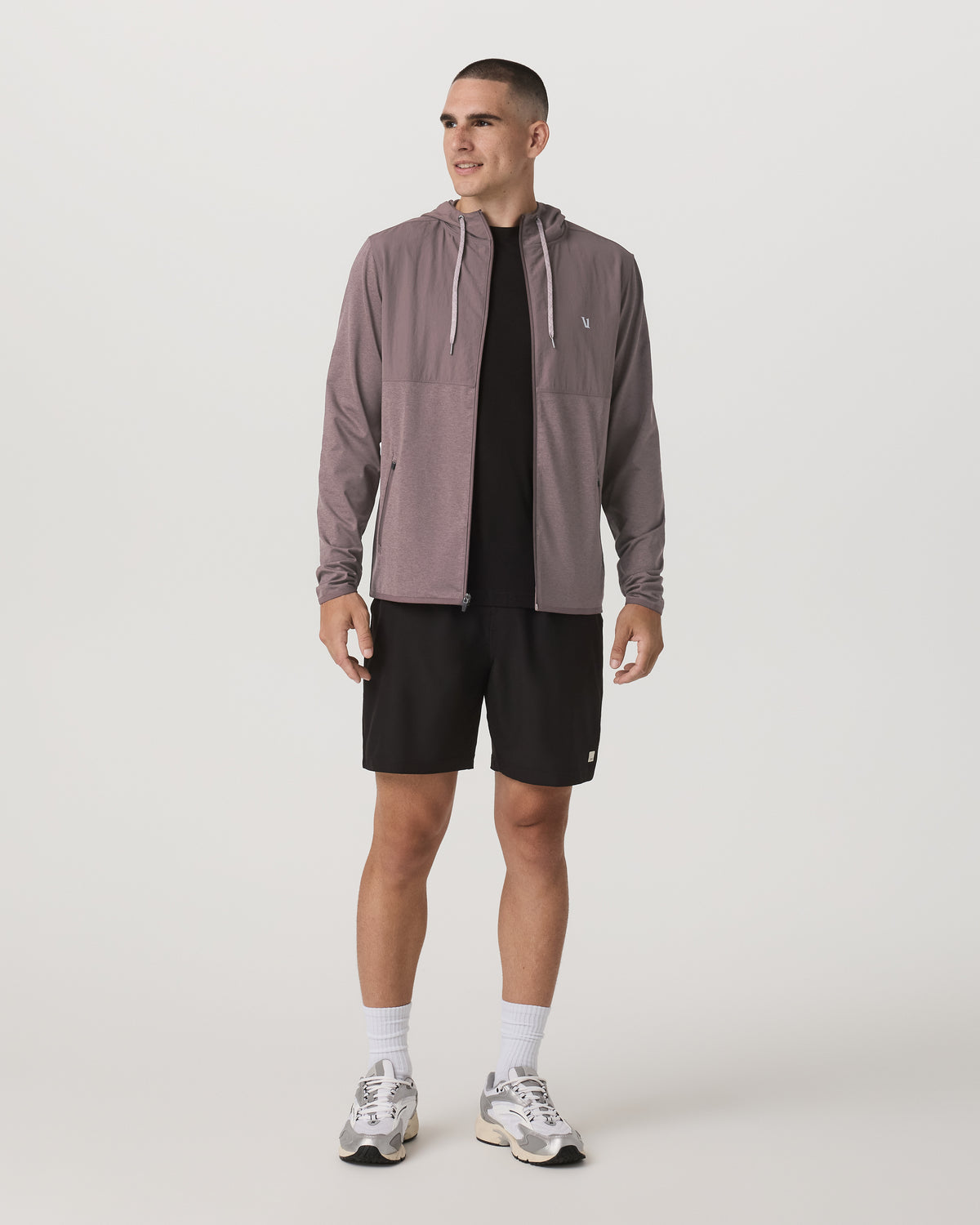 Sunday Element Jacket Men's Huckleberry Heather Jacket | Vuori onsale - US 5619