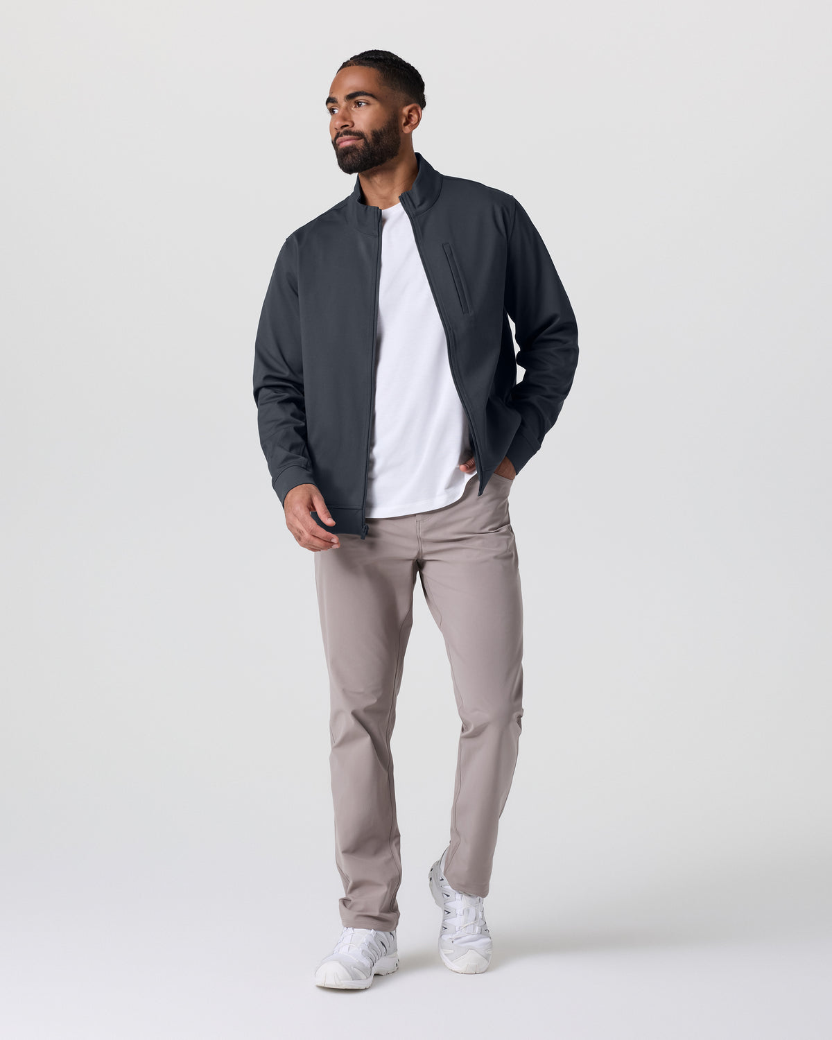 MetaAdapt Full Zip Navy | Vuori for sale - US 5625