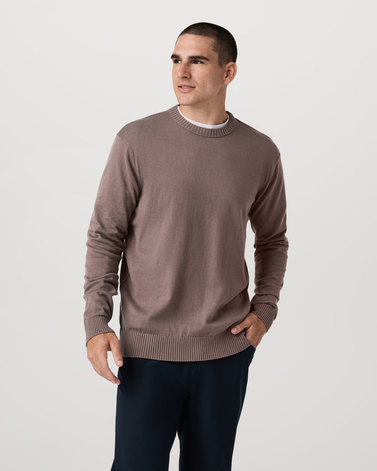 Fluent Sweater Men's Huckleberry Cashmere Sweater | Vuori onsale - US 5856