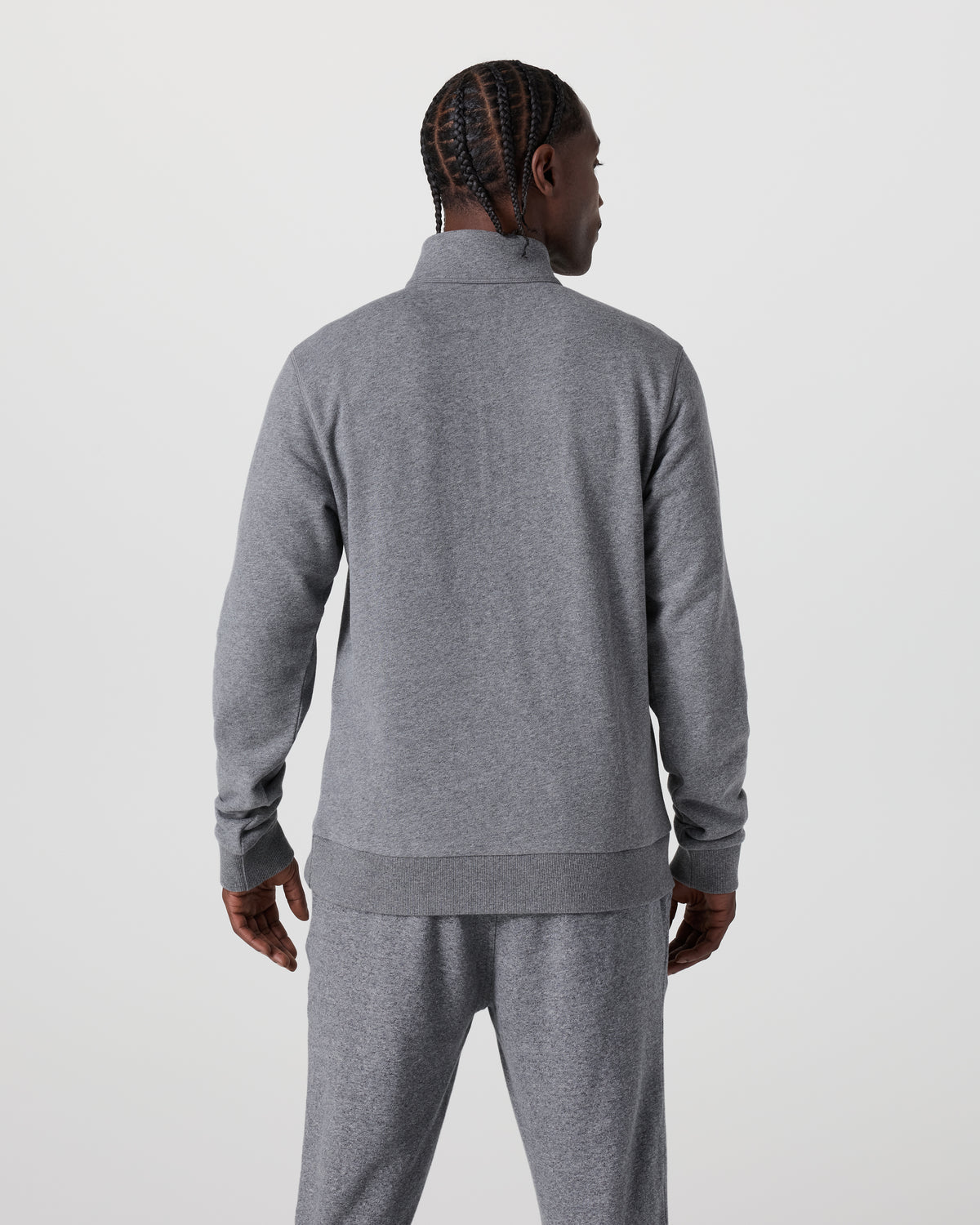Cypress 1/4 Zip 2.0 Heather Grey | Vuori for sale - US 4838