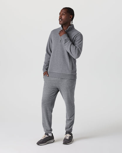 Cypress 1/4 Zip 2.0 Heather Grey | Vuori for sale - US 4838