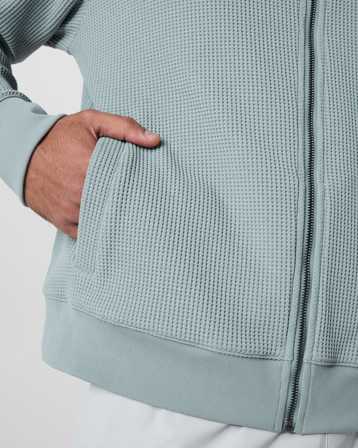 Jamestown Full Zip Mist | Vuori online - US 6240