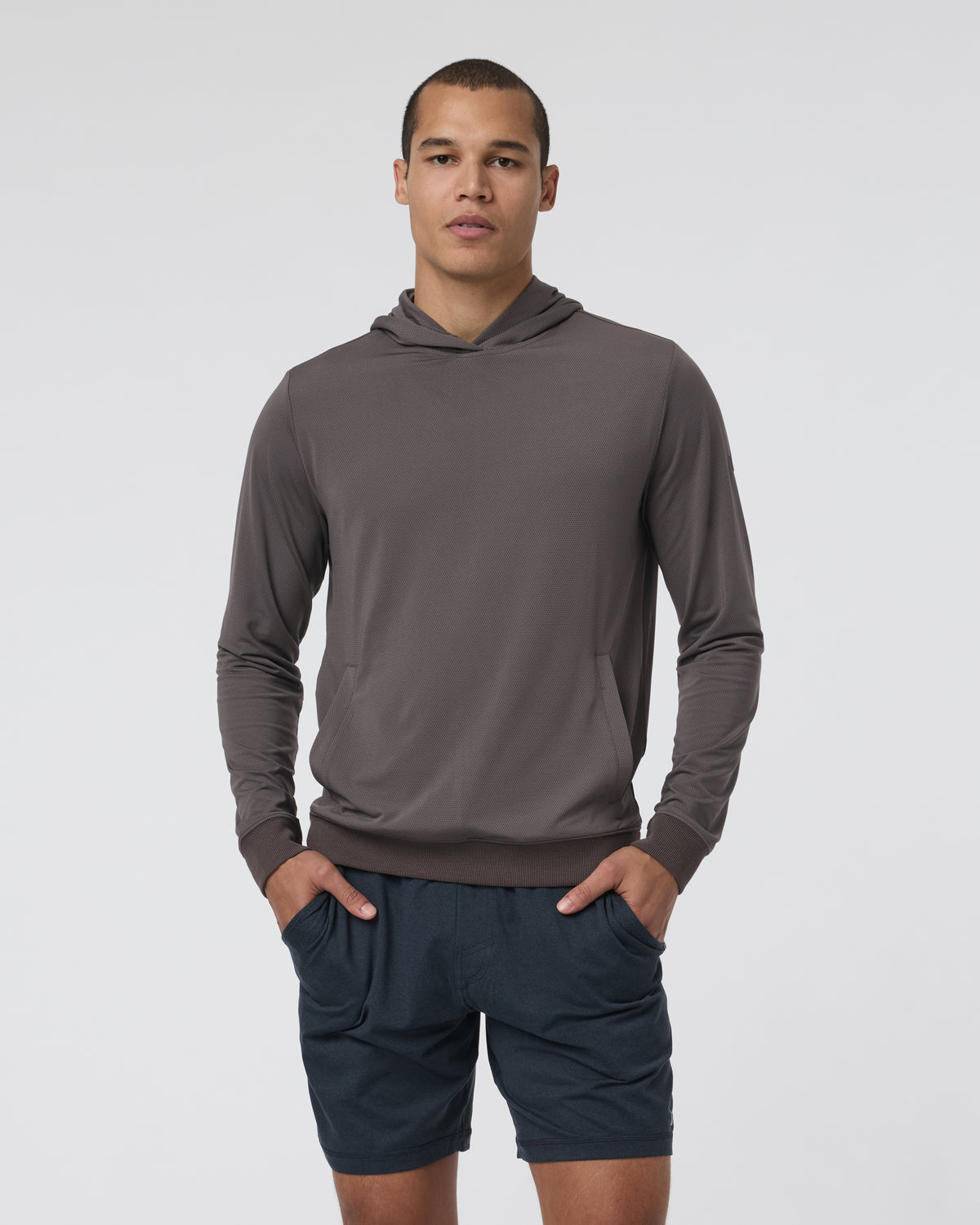 Double Mesh Hoodie Warm Grey | Vuori outlet - US 3483