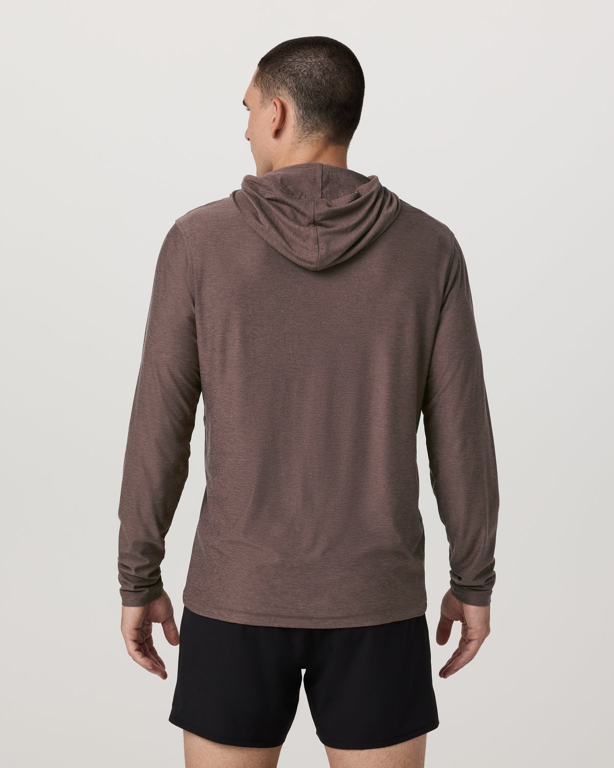 Strato Tech Hoodie Men's Huckleberry Heather Hoodie | Vuori onsale - US 9283