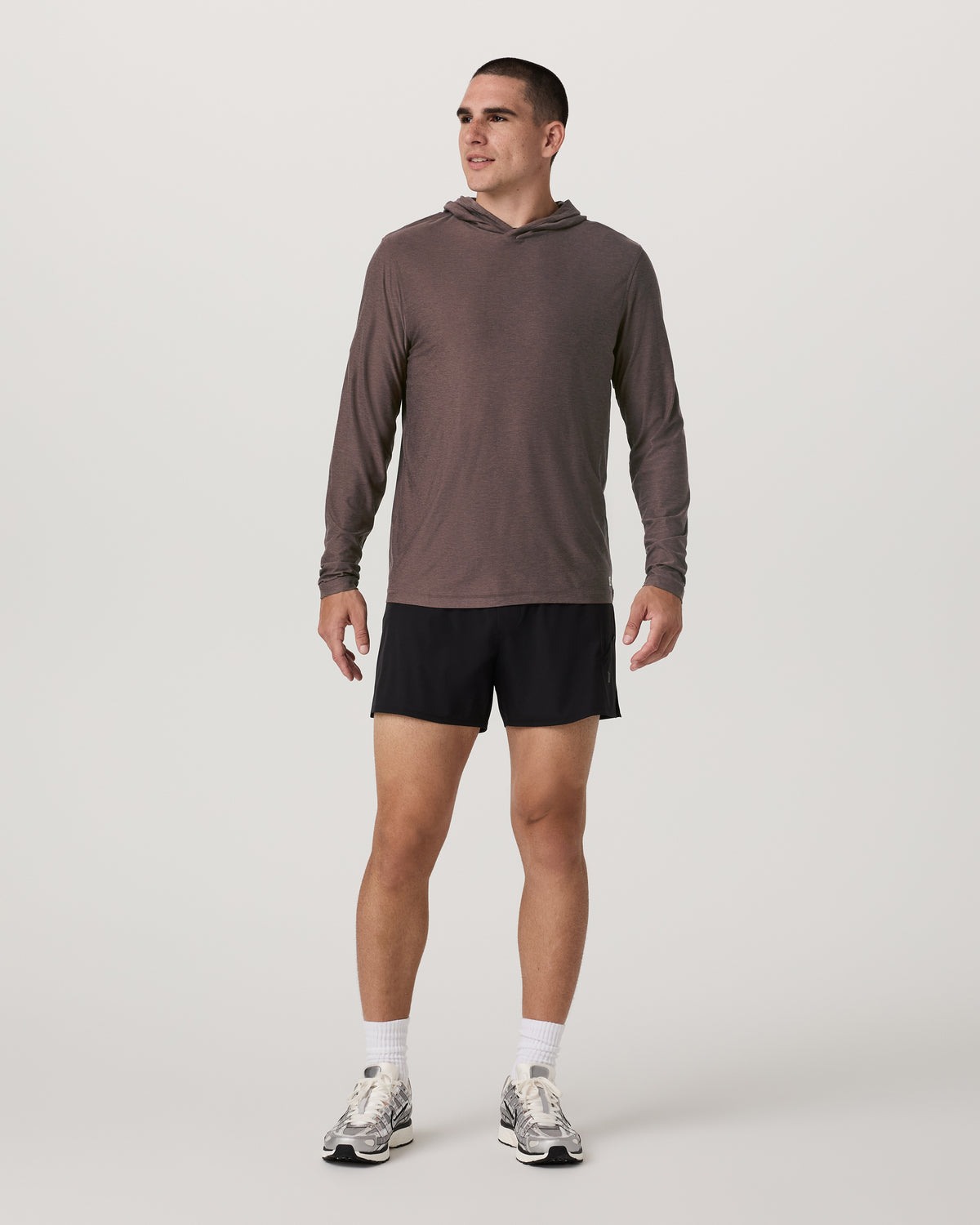 Strato Tech Hoodie Men's Huckleberry Heather Hoodie | Vuori onsale - US 9283