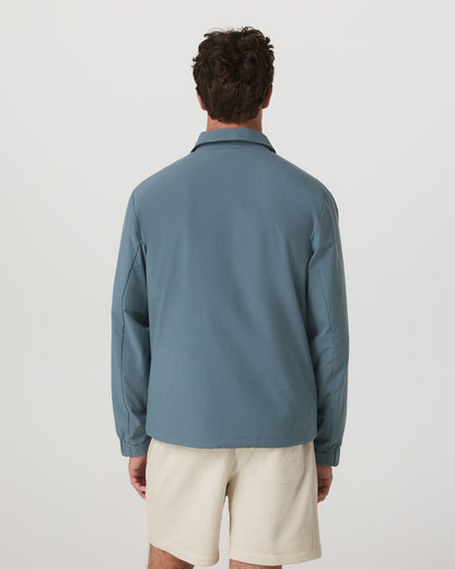 V1 Coach Jacket Men's Blue Sea Jacket | Vuori sale - US 3519