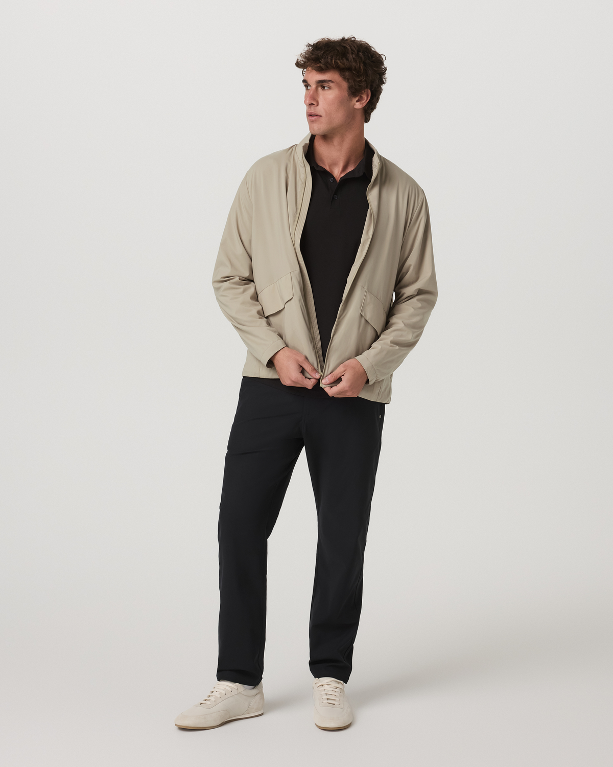Octa Wind Shell Multi-Purpose Men's Truffle Jacket | Vuori onsale - US 5760