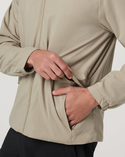 Octa Wind Shell Multi-Purpose Men's Truffle Jacket | Vuori onsale - US 5760