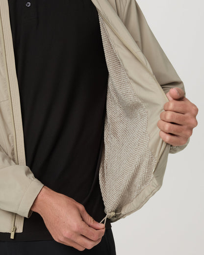 Octa Wind Shell Multi-Purpose Men's Truffle Jacket | Vuori onsale - US 5760
