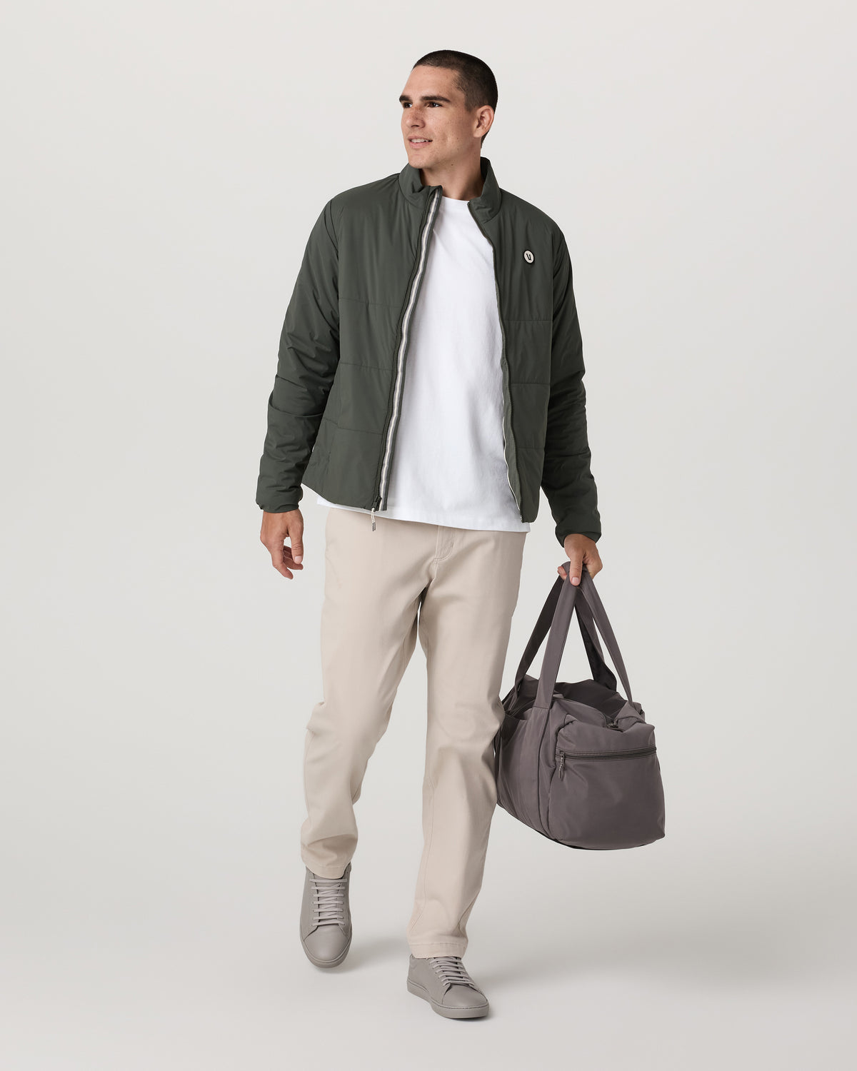 Echo Insulated Jacket 2.0 Men's River Rock Jacket | Vuori for sale - US 9965