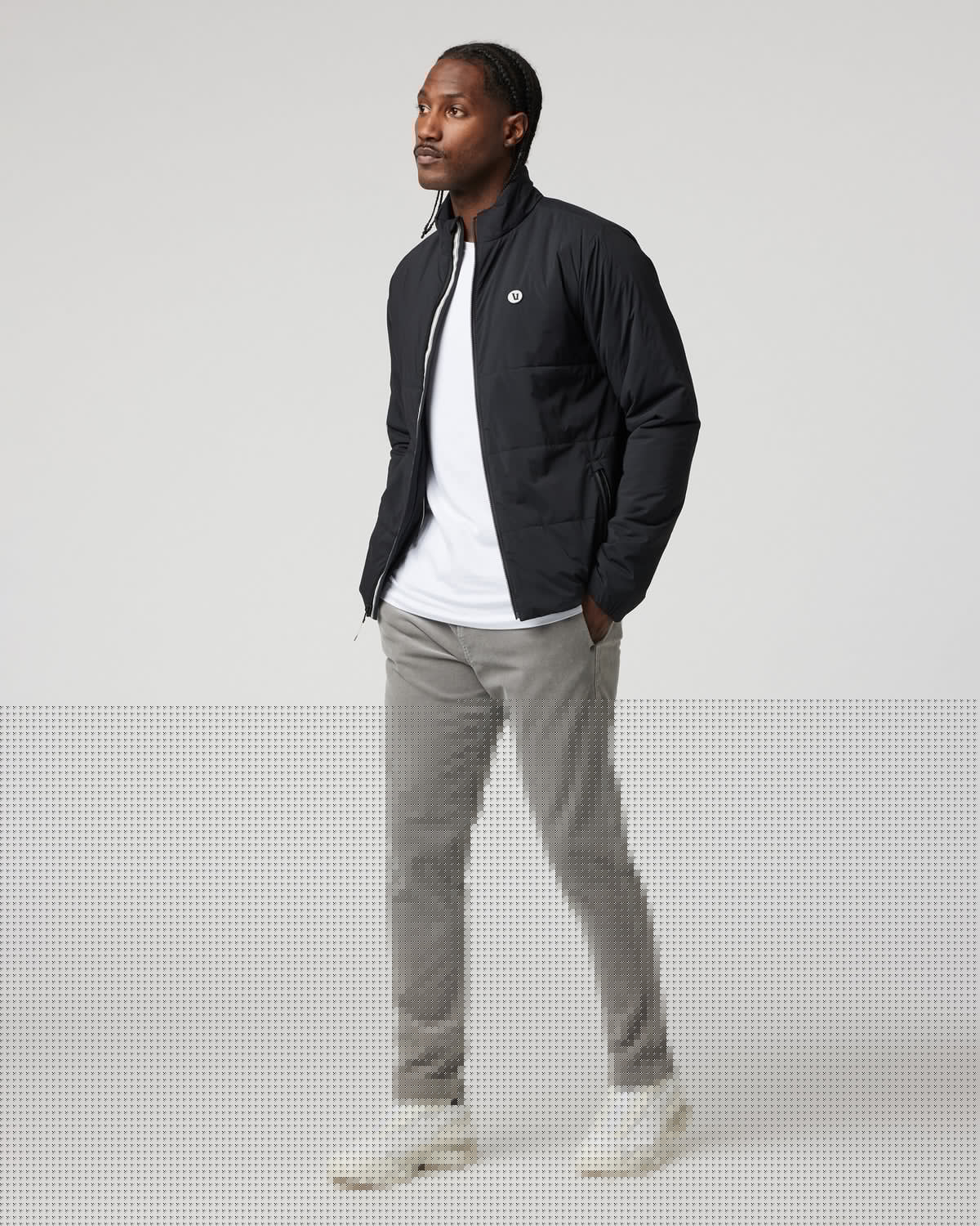 Echo Insulated Jacket 2.0 Black Lightweight Jacket | Vuori online - US 8334