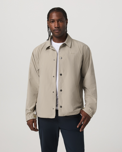 V1 Coach Jacket Men's Truffle Vintage Style Jacket | Vuori discount - US 7353
