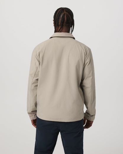 V1 Coach Jacket Men's Truffle Vintage Style Jacket | Vuori discount - US 7353