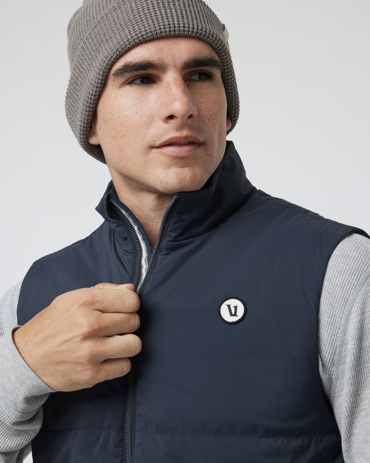 Echo Insulated Vest 2.0 Men's Navy Vest | Vuori outlet - US 1578