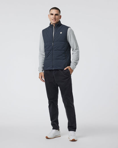 Echo Insulated Vest 2.0 Men's Navy Vest | Vuori outlet - US 1578