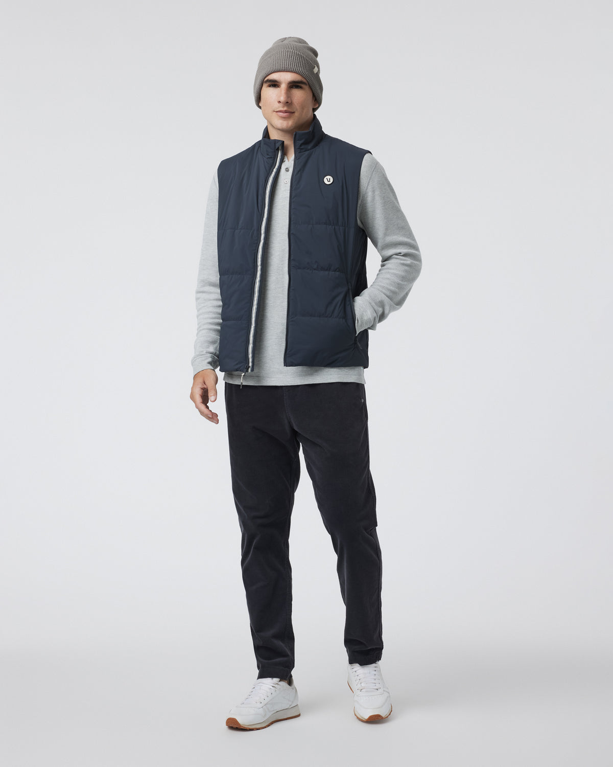 Echo Insulated Vest 2.0 Men's Navy Vest | Vuori outlet - US 1578