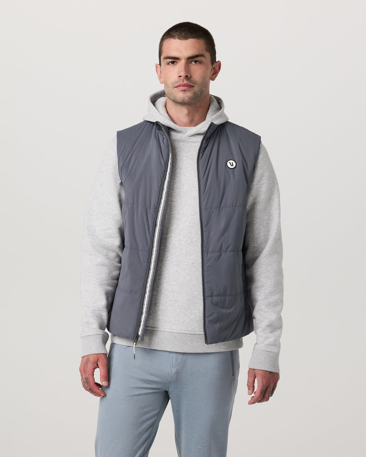Echo Insulated Vest 2.0 Men's Moonlight Vest | Vuori onsale - US 1937