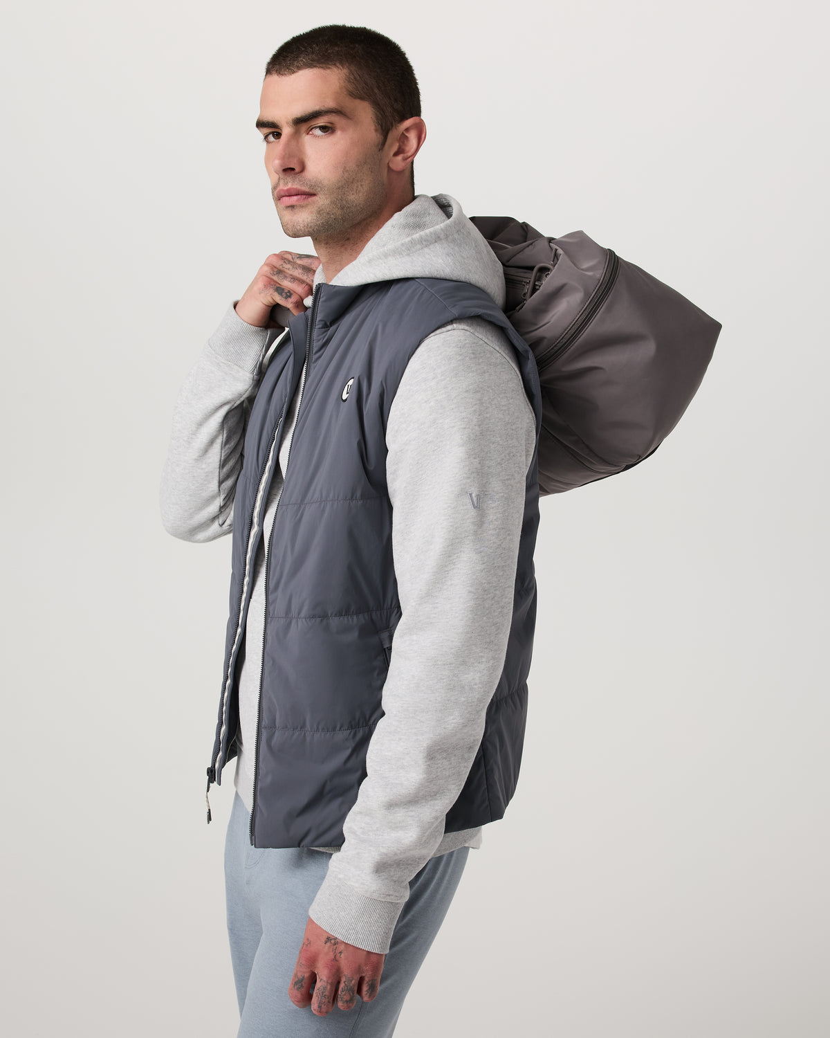 Echo Insulated Vest 2.0 Men's Moonlight Vest | Vuori onsale - US 1937