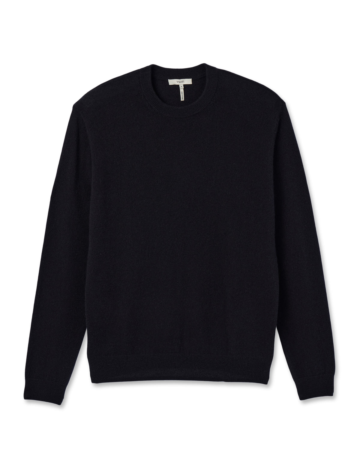 Berik Cashmere Sweater Men's Black Crewneck Sweater | Vuori for sale - US 3981