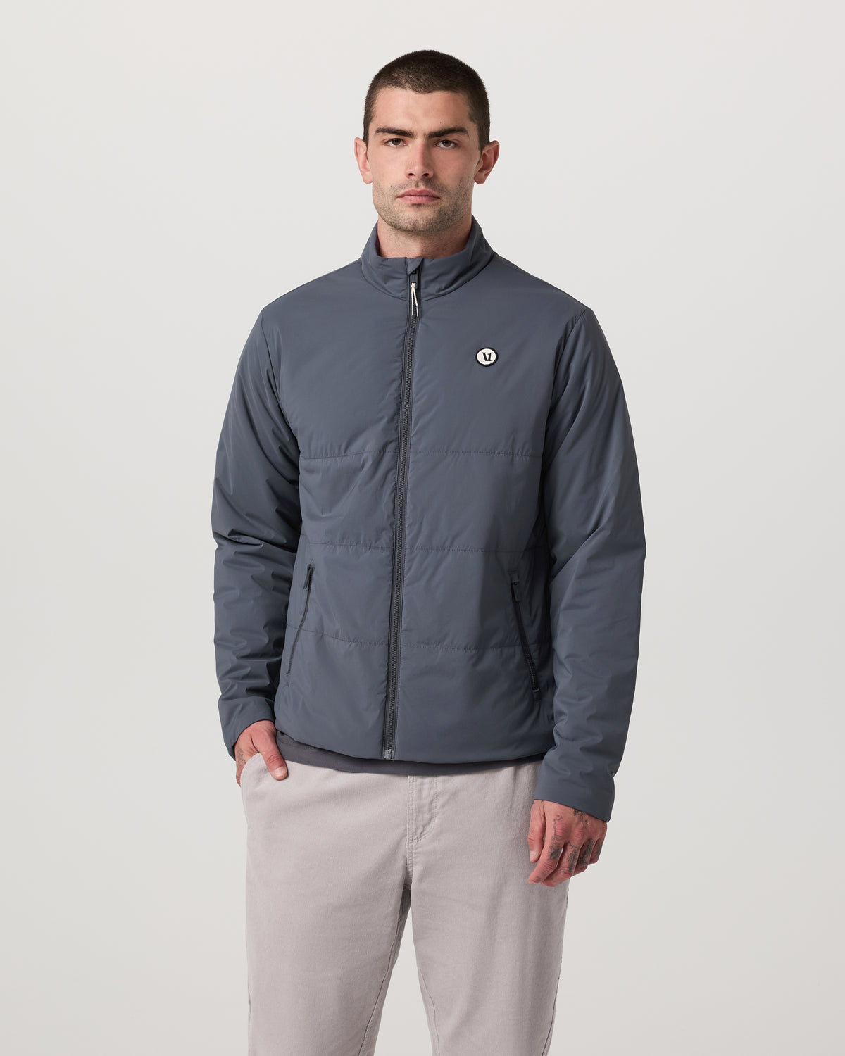 Echo Insulated Jacket 2.0 Men's Moonlight Jacket | Vuori discount - US 9032