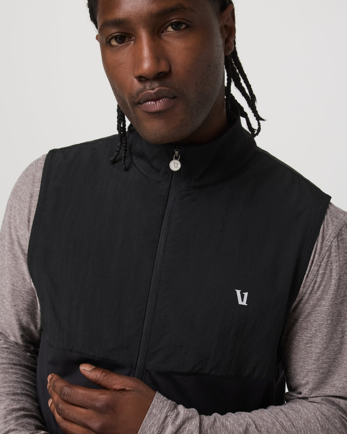 Sunday Element Vest Men's Black Vest | Vuori shop - US 1807