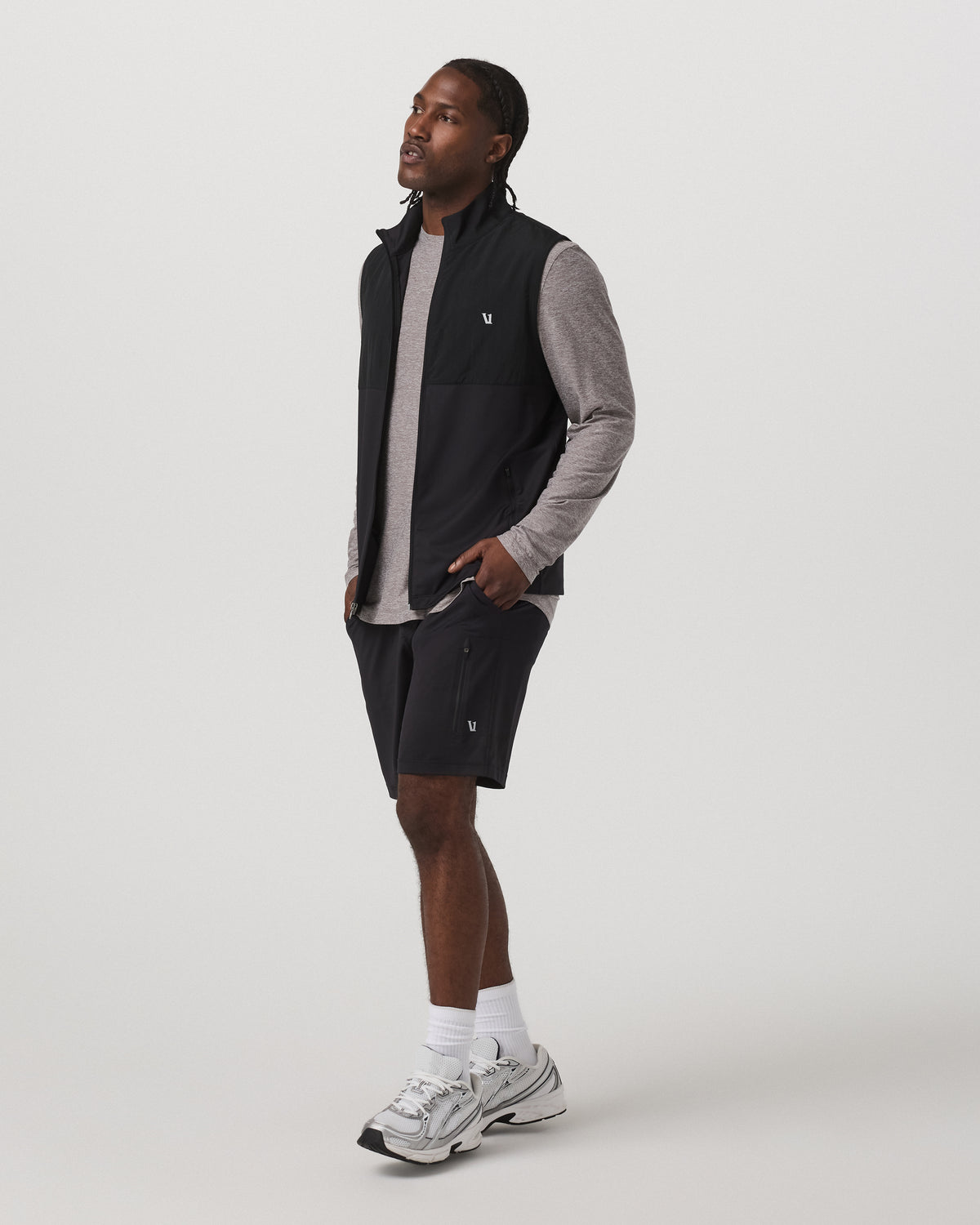 Sunday Element Vest Men's Black Vest | Vuori shop - US 1807