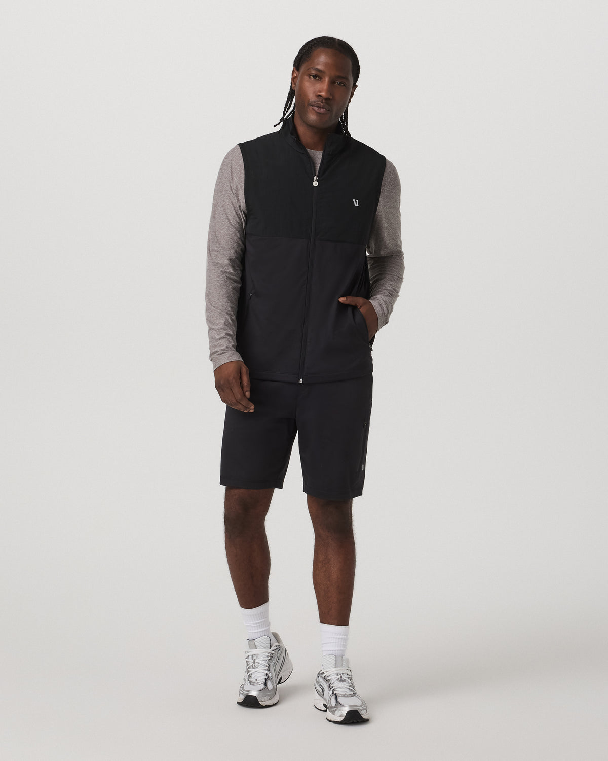 Sunday Element Vest Men's Black Vest | Vuori shop - US 1807