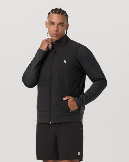 Sunday Insulated Hybrid Jacket Men's Black Training Jacket | Vuori for sale - US 1191