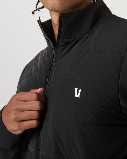 Sunday Insulated Hybrid Jacket Men's Black Training Jacket | Vuori for sale - US 1191