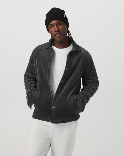 Vuori Cord Jacket Men's Dark Pewter Corduroy Jacket | Vuori online - US 8730