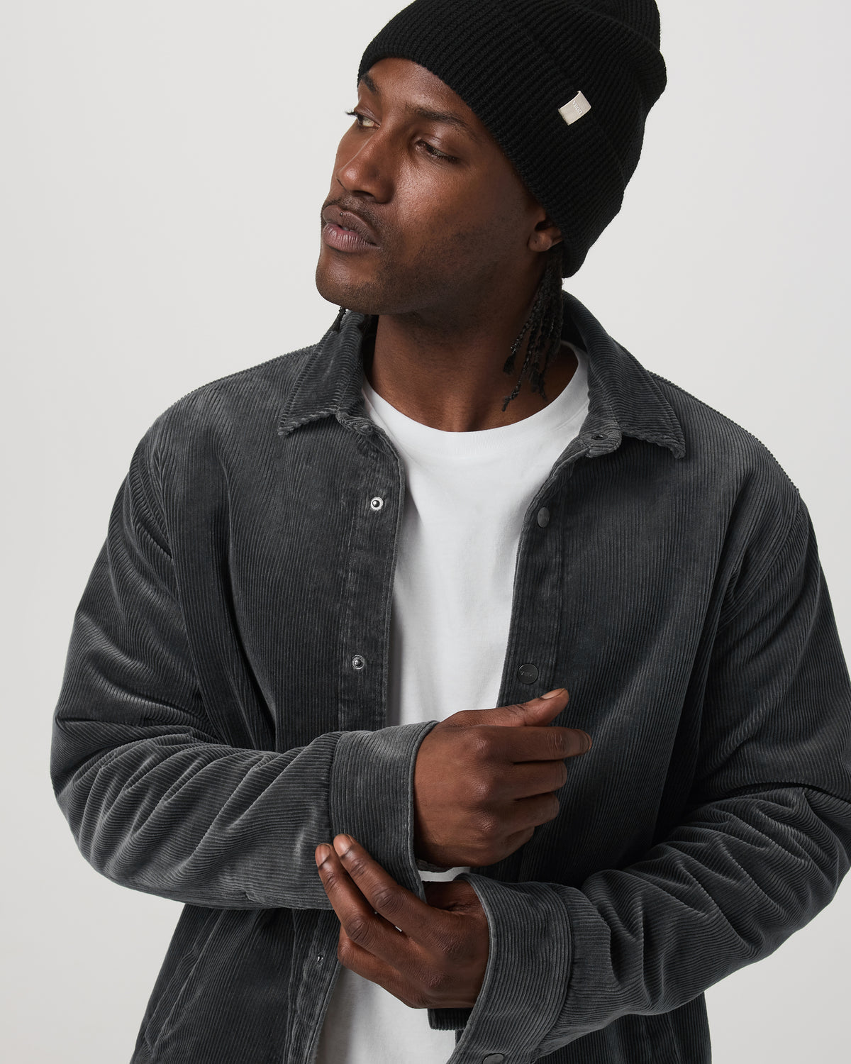 Vuori Cord Jacket Men's Dark Pewter Corduroy Jacket | Vuori online - US 8730