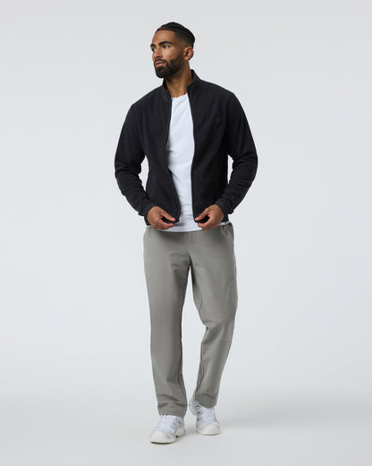 Aspen Full Zip Jacket Black Fleece Jacket | Vuori outlet - US 7578