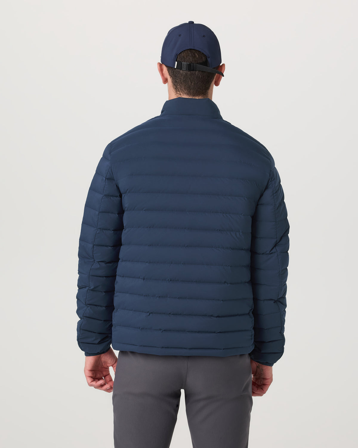 Men's Steadfast Insulated Full Zip Jacket Blue Coast | Vuori shop - US 5980
