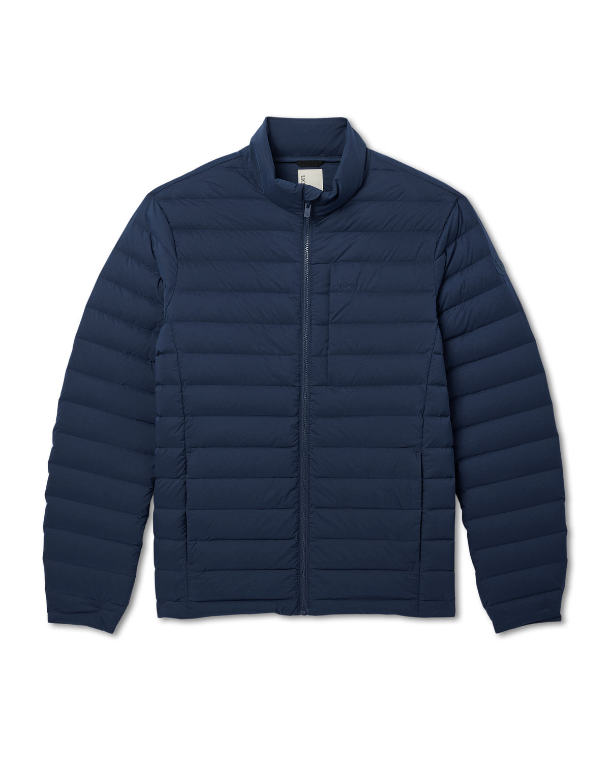Men's Steadfast Insulated Full Zip Jacket Blue Coast | Vuori shop - US 5980